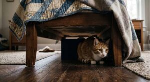 Els veterinaris ho aclareixen: si el teu gat passa molt de temps sota el llit, podria estar buscant calma, protecció i seguretat