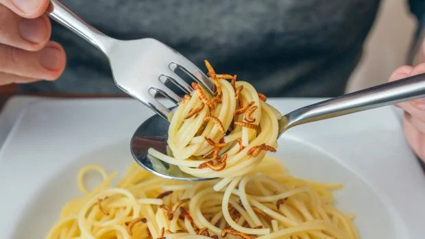 L'entomofàgia, una pràctica ancestral i sostenible pasta amb cucs